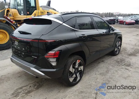 2024 Hyundai Kona Limited z USA, uszkodzony, nr VIN KM8HECA36RU152526